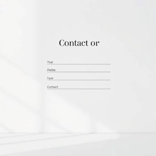 Contactformulier voorbeeld